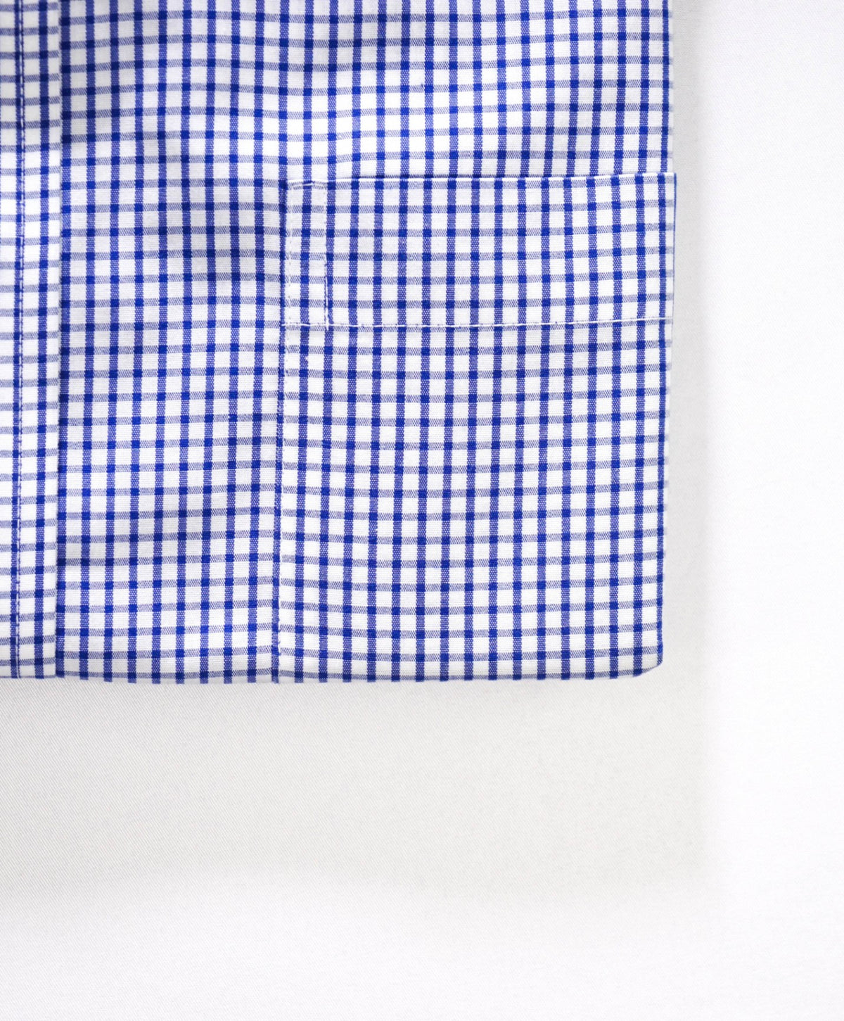 $128 BROOKS BROTHERS - Blue Gingham NON-IRON "Classic" Shirt - 15 - 34