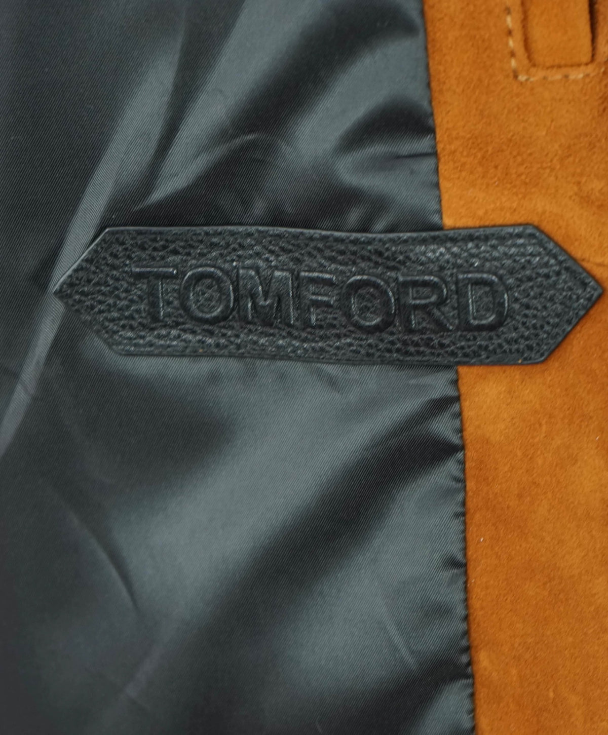 $8,500 TOM FORD - Brown Suede Trucker Jacket - 44 (54EU)