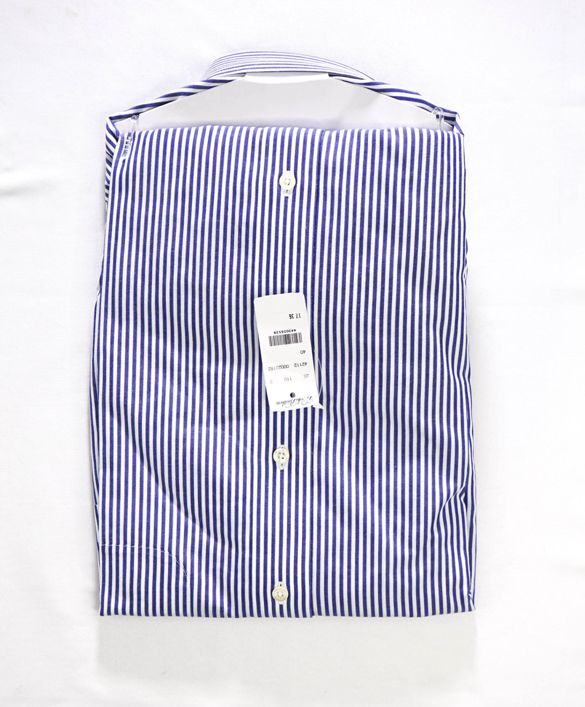 $128 BROOKS BROTHERS - Blue Check NON-IRON "MADISON" - 17 - 36