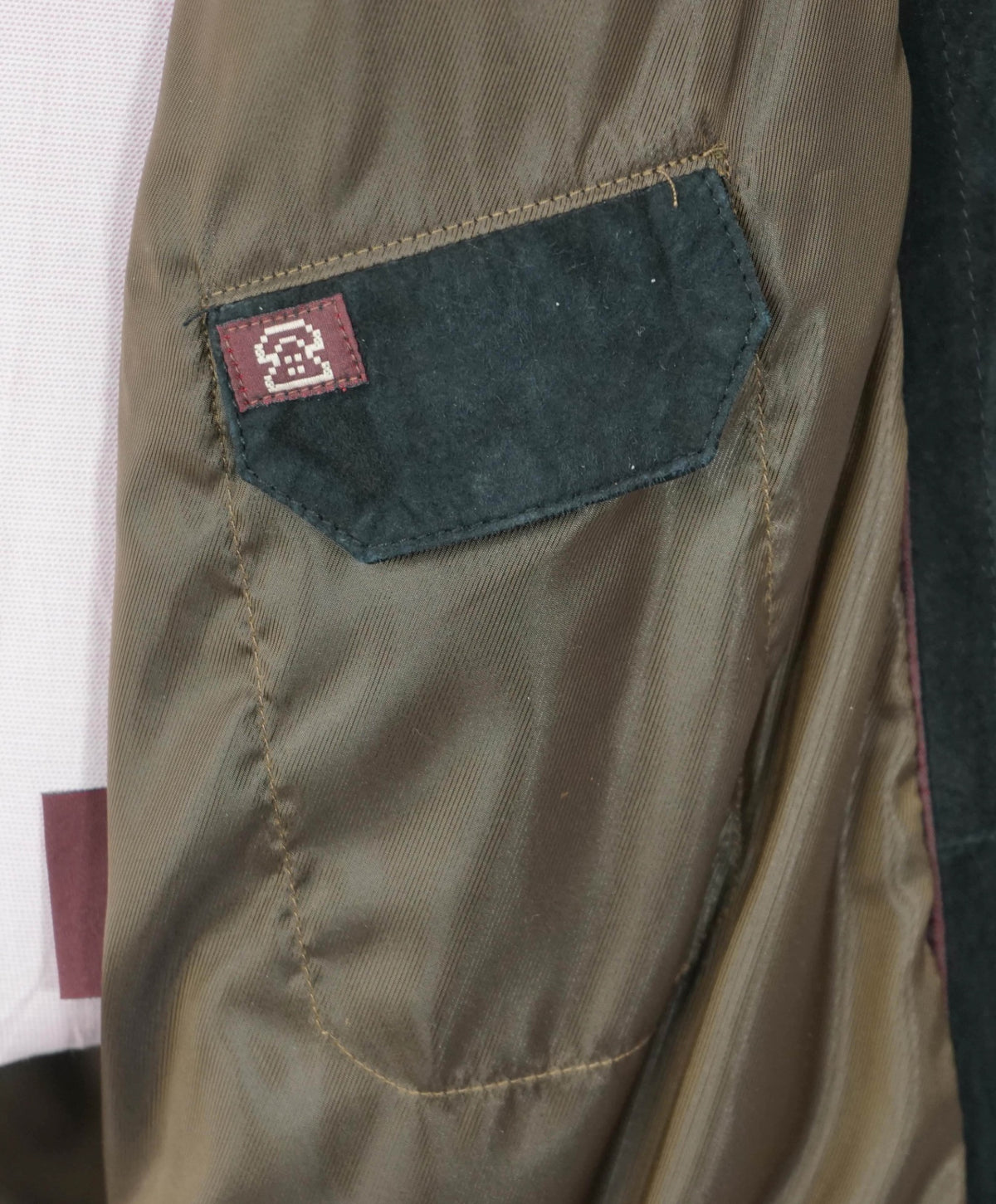 NEWPORT HARBOR - VTG Black Distressed Suede Coat - XL