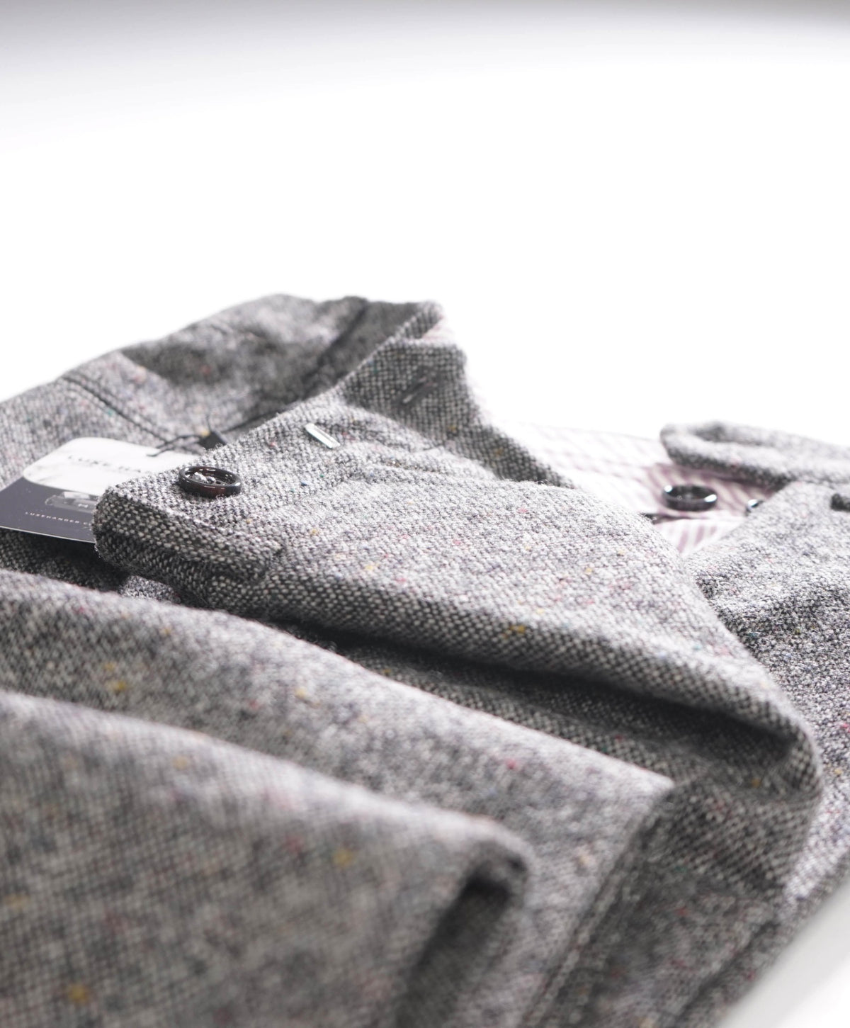 $325 GANT by MICHAEL BASTIAN - Gray Tweed Pants - 30W