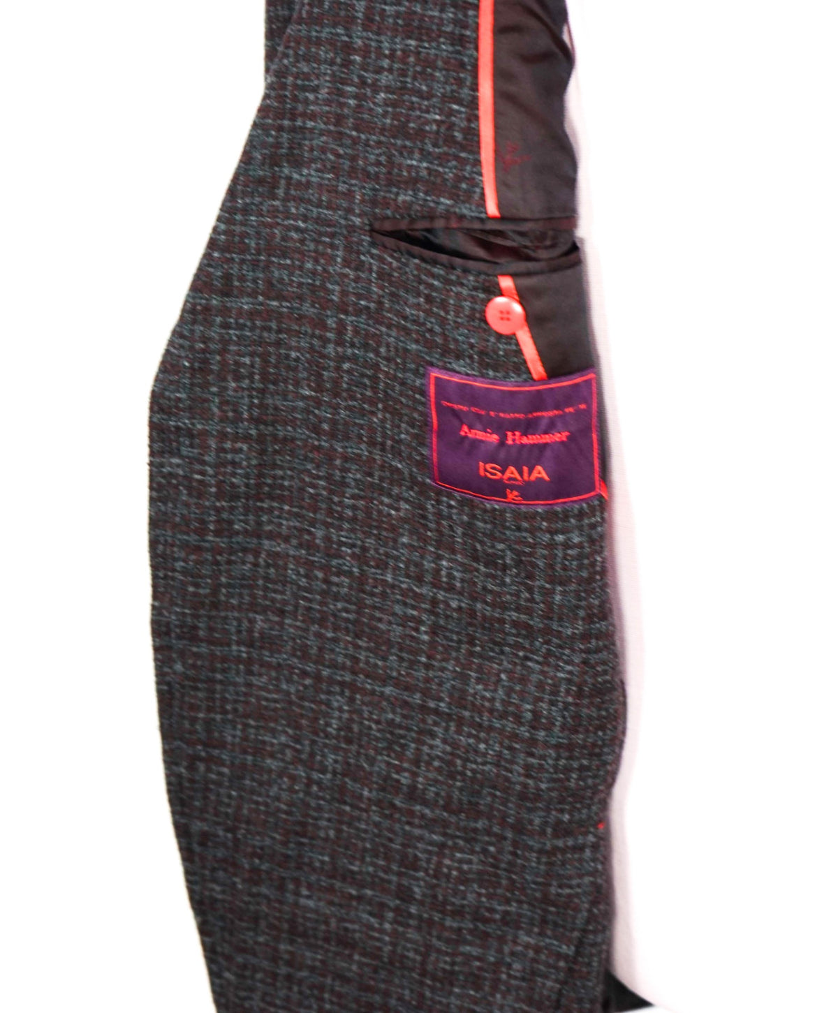 ISAIA - "ARMIE HAMMER" Custom Wool/Silk/Cashmere Blazer - 42R