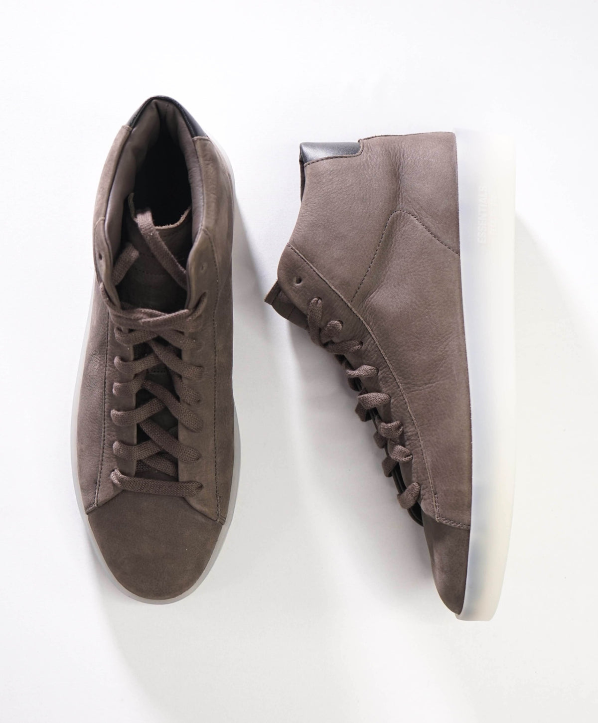 FEAR OF GOD ESSENTIALS - Suede High Top Sneakers - US 6 (39EU)