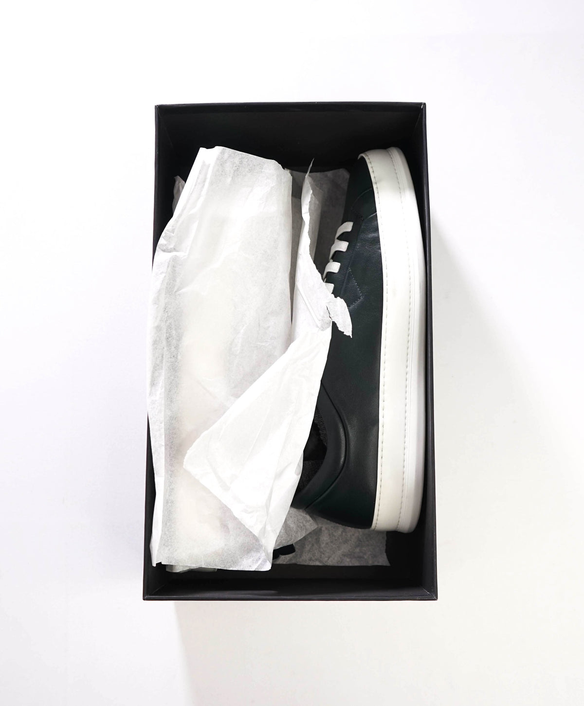 Z ZEGNA - Green Leather Techmerino Sneakers - US 10 (9UK)