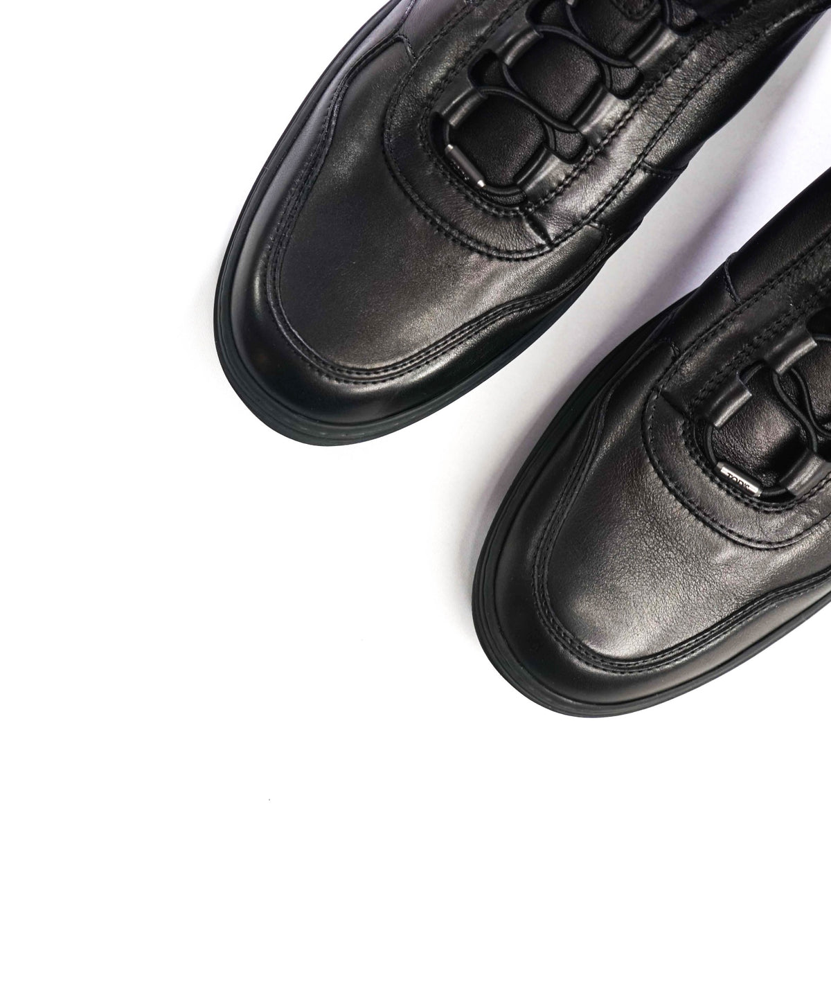 TOD's - Black Leather Sneakers - US 8 (7UK)