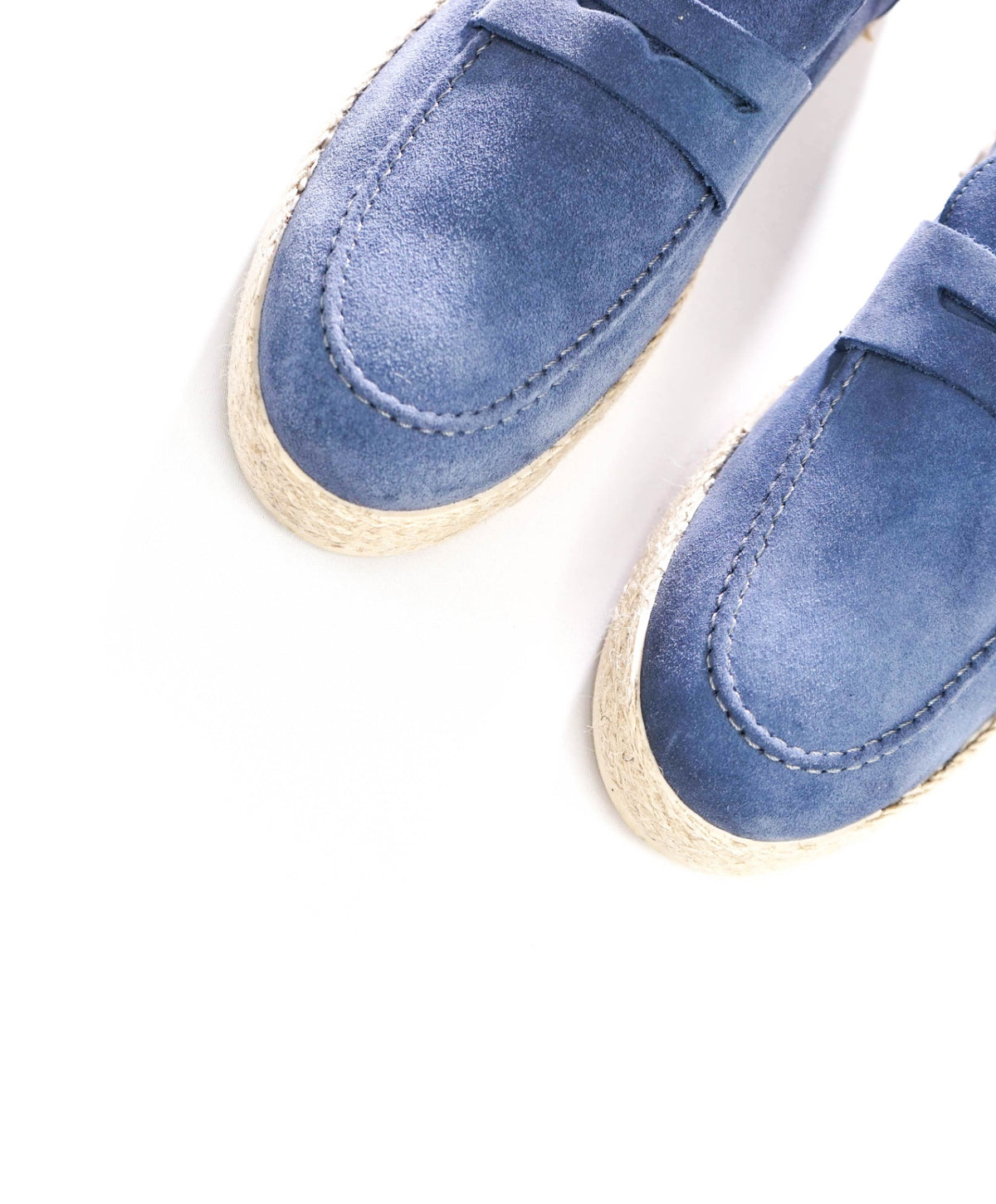 BRUNO MAGLI - Light Blue Suede Loafers - 10
