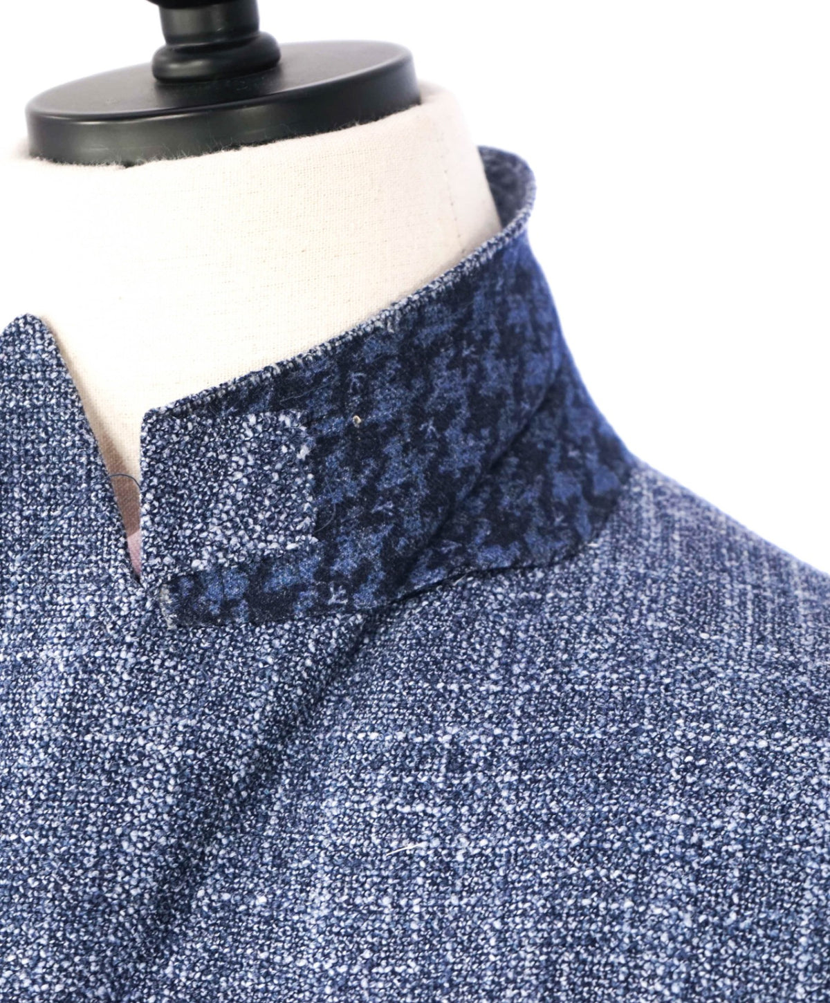 ISAIA - "ARMIE HAMMER" Custom Blue Wool/Silk Blazer - 42R