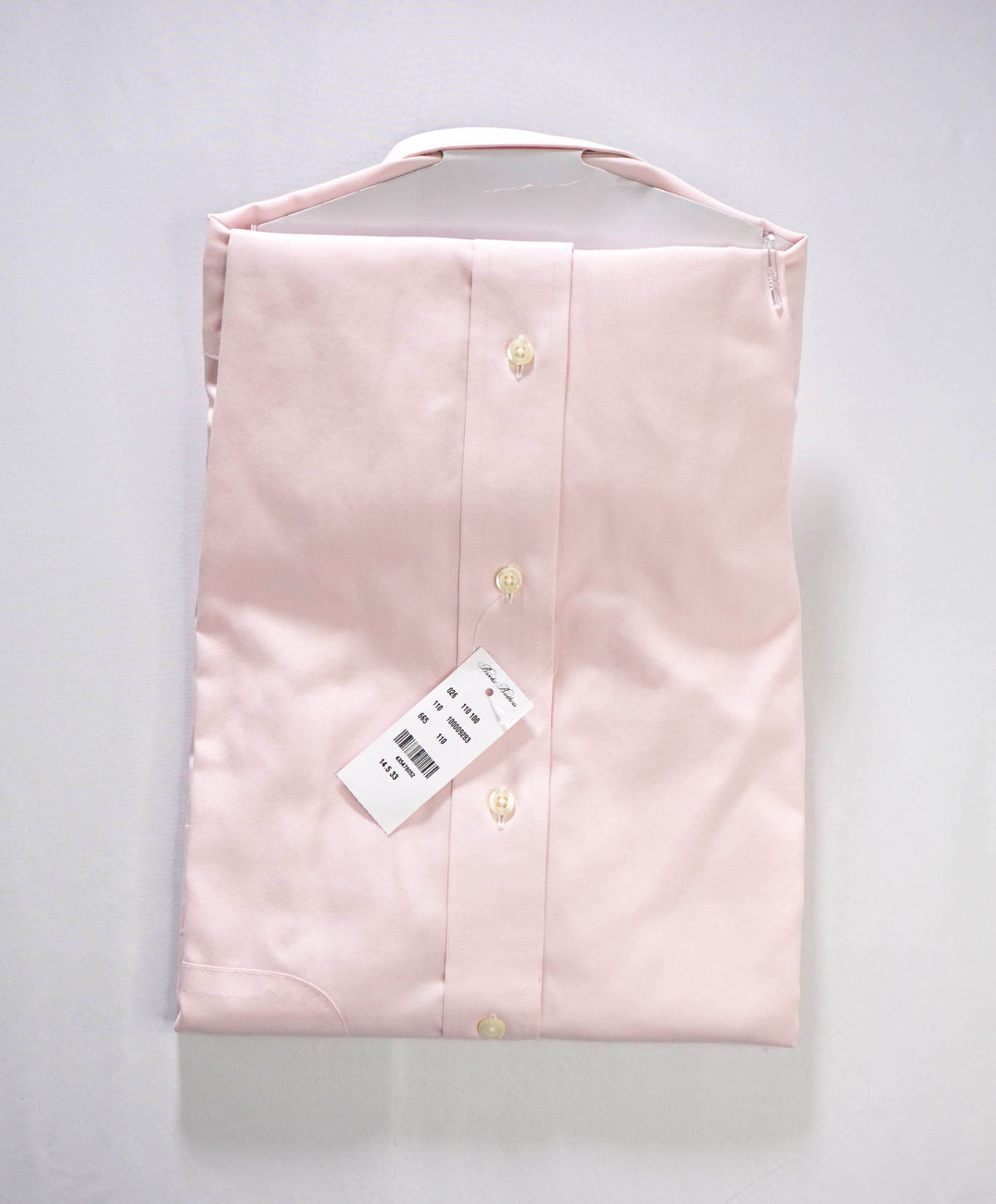 $128 BROOKS BROTHERS - Pink Non-Iron "REGENT" Shirt - 14.5 - 33