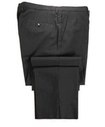 $295 HUGO BOSS - "SHARK8" Solid Hunter Green Flat Front Dress Pants - 36W