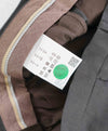 $295 HUGO BOSS - "SHARK8" Solid Hunter Green Flat Front Dress Pants - 36W