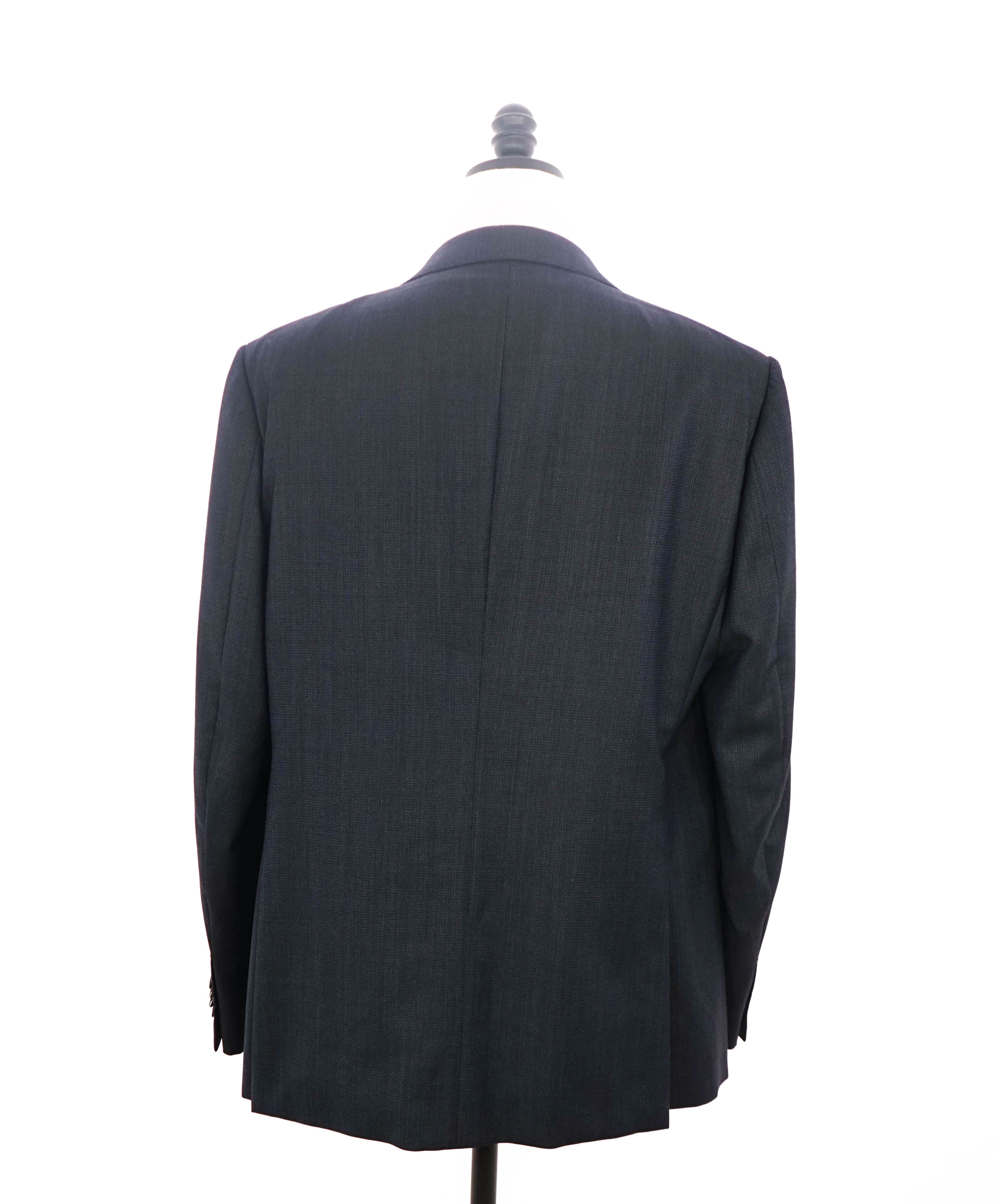$3,700 ERMENEGILDO ZEGNA -“ACHILLFARM" SILK BLUE Birdseye Suit - 46R