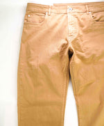 $575 ELEVENTY - Camel Stretch Cotton Dress/Casual 5-Pocket Jeans Pants- 38W