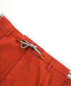 $295 ELEVENTY - COTTON BERMUDA Ochre Red Straight Chino Shorts Pants  - 36W