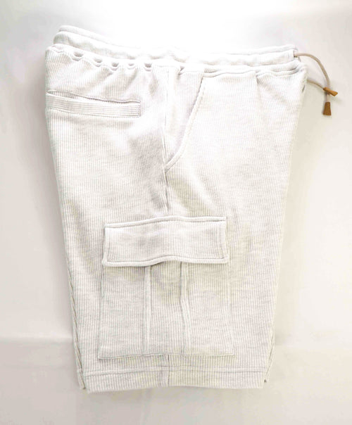 $695 ELEVENTY - Sweatshirt Style GRAY Bermuda Cargo Shorts Pants  - M