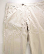 $295 ELEVENTY - Contrast Piping Neutral Beige Cotton Chino Pants - 34W