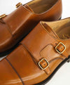$795 CHURCH'S - Brown / Cognac Double Monk Premium Grade Loafers - 8 ( 7 )