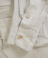 $495 ELEVENTY - *BAND COLLAR* MOP Button Sage Soft Dress Shirt - M