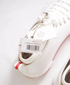 $695 ELEVENTY - Hight Top White Chunky Leather Sneaker - 11 US (44EU)