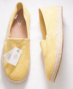 $495 ELEVENTY - Pastel Yellow Espadrille Slip-On - 11 US (44EU)