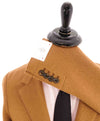 $1,045 ELEVENTY - CAMEL Unlined Notch Lapel / Mandarin Jacket Blazer - 46 (56EU)