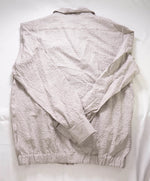 $895 ELEVENTY PLATINUM - Seersucker LOGO Snap Shirt Jacket Coat - (40US) M