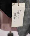 $1,995 ELEVENTY - "PLATINUM LABEL" Check Plaid Gray Classic Blazer - 40 (50 EU)