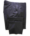 $398 SAKS FIFTH AVE - Black Wool MADE IN ITALY Flat Front Dress Tux Pants- 44W