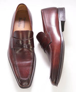 MAGNANNI - For NEIMAN MARCUS  "MADE IN SPAIN" Brown Penny Loafers - 8