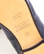 BALLY - “PLANK/136” Goodyear Reverse Blue Leather Loafers - 7 D