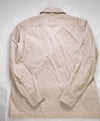 $595 ELEVENTY PLATINUM - Cotton Twill Beige Shirt Jacket Coat - M