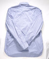 $295 ELEVENTY -Pastel Blue *POPOVER* Button Dress Shirt - M (40)
