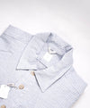 $695 ELEVENTY PLATINUM - Cotton/Linen Seersucker Shirt Jacket Coat - M