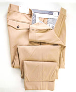 $695 ELEVENTY - Cotton/Elastane PERFORMANCE Cuffed Beige Dress Pants- 33W