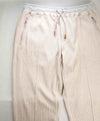 $1,095 ELEVENTY - By LORO PIANA Athleisure Cotton Neutral Ribbed Sweatpants - M