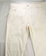$495 ELEVENTY - IVORY Cotton 5-Pocket Corduroy Chino Casual/Slim Pants- 36W