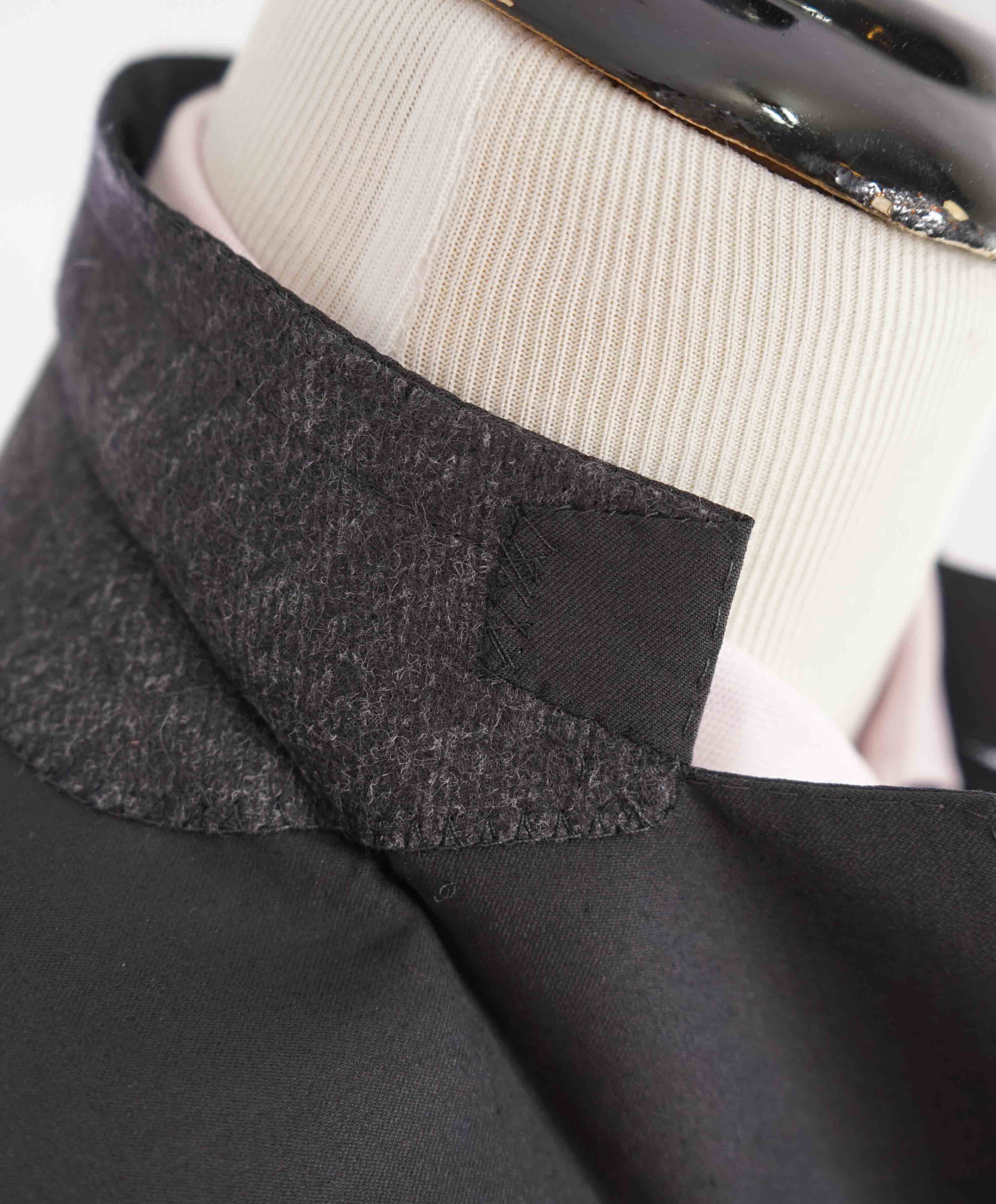 $3,000 ERMENEGILDO ZEGNA - Black “Microsphere” Wool Suit - 40S