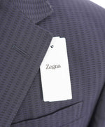 $1,095 Z ZEGNA - *WOOL/COTTON* Perforated  Light Summer Blazer - 40L