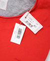 $195 ELEVENTY - Cotton Red Short Sleeve T W Front Pocket - M