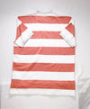 $395 ELEVENTY -White/Pastel Orange Nautical Stripe Short Sleeve T - M