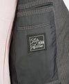 $2,695 ERMENEGILDO ZEGNA - Gray/Brown Textured Flannel Blazer - 42R