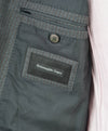 $2,695 ERMENEGILDO ZEGNA - Gray/Brown Textured Flannel Blazer - 42R