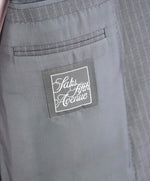 $3,295 ERMENEGILDO ZEGNA -“ACHILLFARM" SILK Gray Textured Blazer - 44R