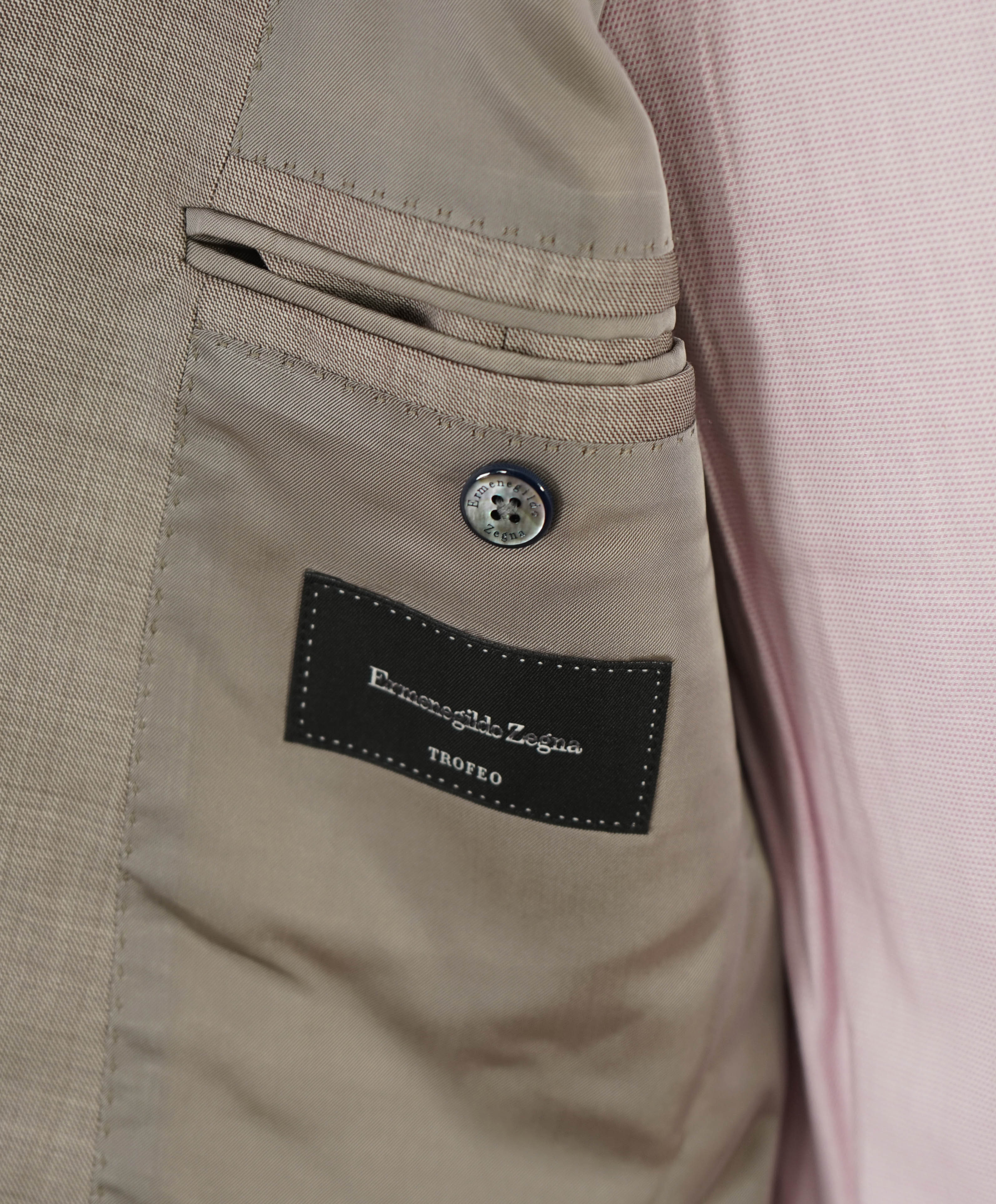 $3,290 ERMENEGILDO ZEGNA- “TORFEO” Camel Blazer- 36R