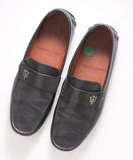 $960 ERMENEGILDO ZEGNA x MASERATI - Black Logo Loafers - 9 US