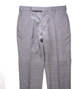 RALPH LAUREN PURPLE LABEL - *SIDE TABS* Gray Flat Front Dress Pants - 33W