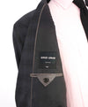 $2,295 GIORGIO ARMANI - “SOFT” Gray/Blue Check Plaid Blazer - 46L