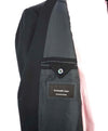 $2,895 ERMENEGILDO ZEGNA- “MICRONSPHERE” Black Solid Blazer- 42S