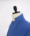 $1,895 CANALI - "KEI" Bold Cobalt Blue Wool/Silk/Linen Blazer - 40R