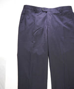 HICKEY FREEMAN - Navy *CLOSET STAPLE*  Wool Flat Front Dress Pants - 34W