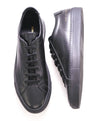 $440 COMMON PROJECTS - "Achilles" Black Leather Sneakers - 8 US (41EU)